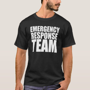 Team voor noodhulp Grafisch voor mannen en vrouwen T-shirt