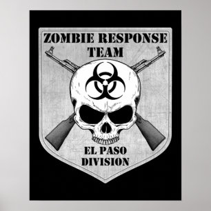 Team voor reactie van Zombie: Afdeling El Paso Poster