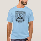 Team voor reactie van Zombie: Afdeling Tallahassee T-shirt (Voorkant)