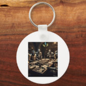 Team voor succes Sticker Sleutelhanger (Voorkant)