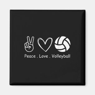 Team voor volleybalsport magneet