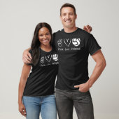 Team voor volleybalsport t-shirt (Unisex)