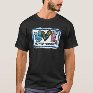 Team voor vredesliefdeskinderen Terug naar school T-shirt