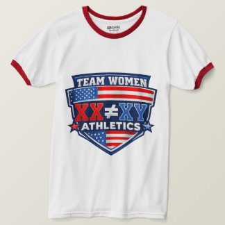 Team Vrouwen Atletiek – Gelijkheid in Vrouwensport T-shirt