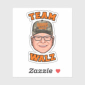 Team Walz Sticker (Vel)
