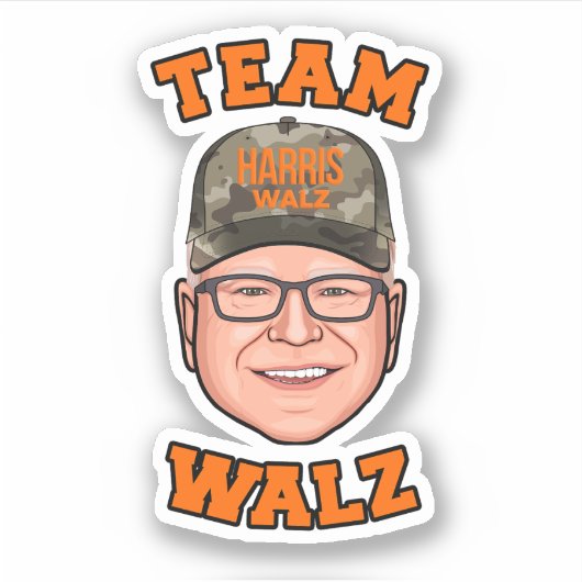 Team Walz Sticker (Voorkant)