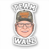 Team Walz Sticker (Voorkant)