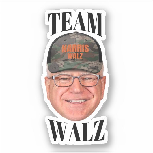 Team Walz Sticker (Voorkant)