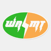 Team WAMT Thunder Logo Sticker (Voorkant)