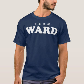Team Ward Persoonlijke Achternaam Bruid Bruidegom  T-shirt