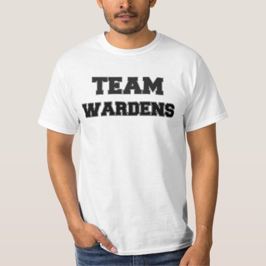 Team Wardens T-shirt (Voorkant)