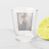 Team Warlock Halloween Spirit Feestspellen Shot Glas (Achterkant)