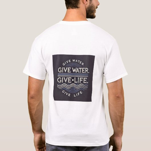Team Water Challenge T-shirt | MrBeast TW Geïnspir (Achterkant)