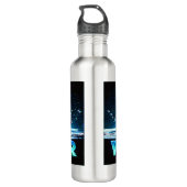 Team Watermerk Waterfles | YouTuber Challenge Waterfles (Achterkant)