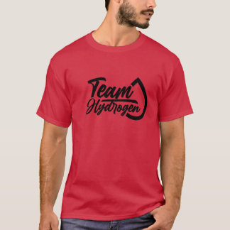 Team Waterstof Brandstofcel Hybride Auto H Schone T-shirt