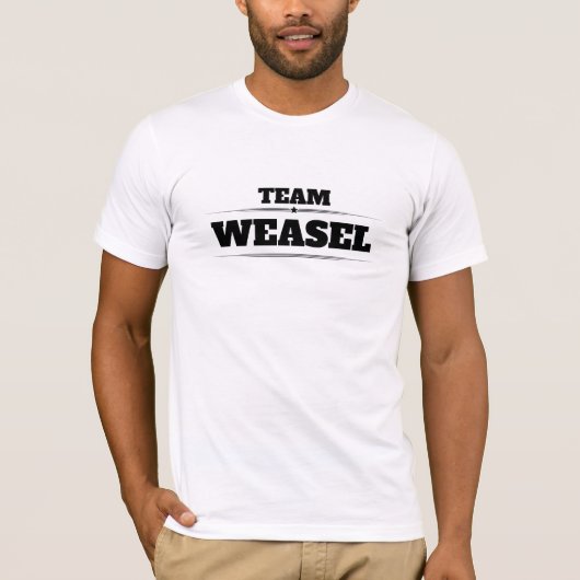 TEAM WEASEL T-SHIRT (Voorkant)
