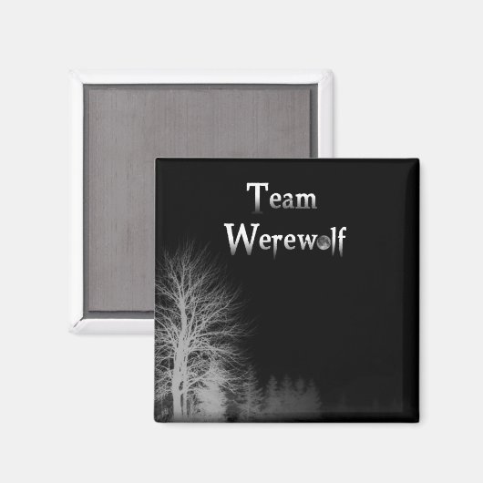 Team Weerwolf Magneet (Voorkant / Achterkant)