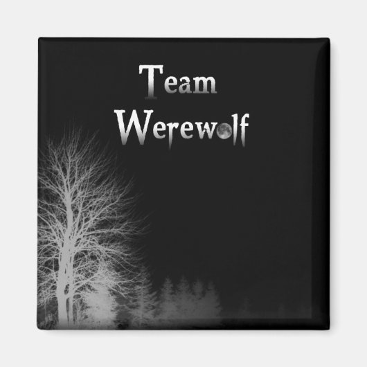 Team Weerwolf Magneet (Voorkant)