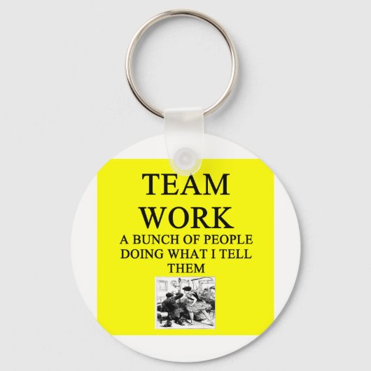TEAM-werkgrap Sleutelhanger (Voorkant)