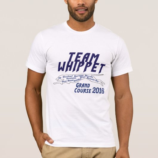 Team Whippet Shirt 2016 (Voorkant)