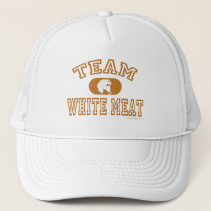 Team White Meat Thanksgiving Trucker Pet