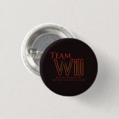Team Will Ronde Button 3,2 Cm (Voorkant /achterkant)