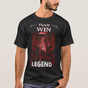 Team WIN - een eindeloze LEGEND T-shirt