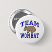 Team Wombat II Ronde Button 5,7 Cm (Voorkant /achterkant)