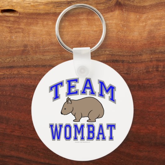 Team Wombat II Sleutelhanger (Voorkant)