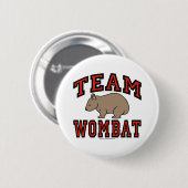 Team Wombat III Ronde Button 5,7 Cm (Voorkant /achterkant)