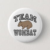 Team Wombat Ronde Button 5,7 Cm (Voorkant)