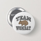 Team Wombat Ronde Button 5,7 Cm (Voorkant /achterkant)