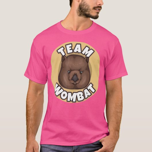 Team Wombat T-shirt (Voorkant)