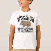 Team Wombat T-shirt (Voorkant)