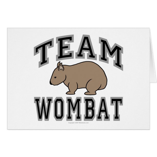 Team Wombat V (Voorkant Horizontaal)