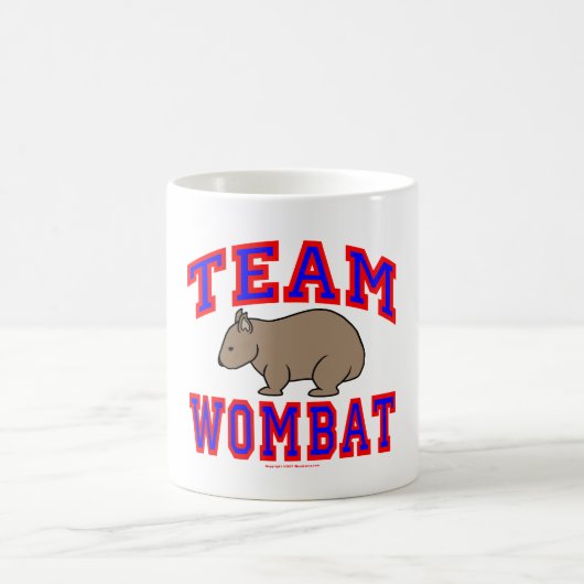 Team Wombat VI Koffiemok (Center)