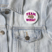 Team Wombat VI Ronde Button 5,7 Cm (In situ)