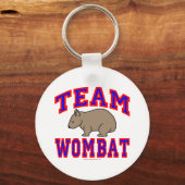 Team Wombat VI Sleutelhanger (Voorkant)
