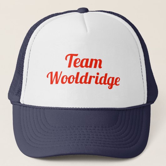 Team Wooldridge Trucker Pet (Voorkant)