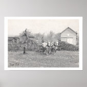 Team Work  Art Poster (Voorkant)