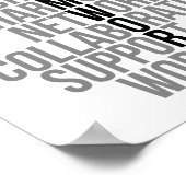 Team Work Trust Share Poster (Hoek)