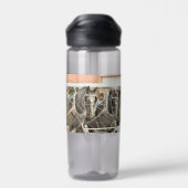 Team Work Water Bottle Waterfles (Achterkant)