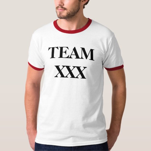 TEAM XXX - Libeaux LeBoeuf T-shirt (Voorkant)