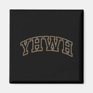 Team Yhwh Adonai Christelijk Geloofsgebaseerde Man Magneet