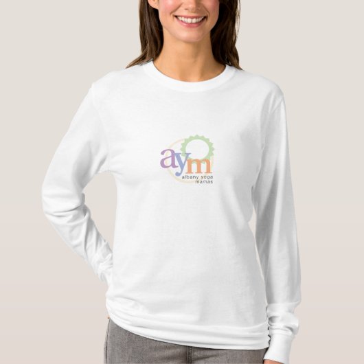 Team Yoga Mama T-shirt (Voorkant)