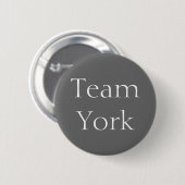 Team York Ronde Button 5,7 Cm (Voorkant /achterkant)