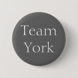 Team York Ronde Button 5,7 Cm