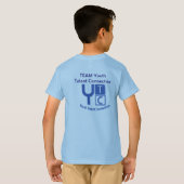 Team Youth Talent Connection Kind T-shirt (Achterkant volledig)