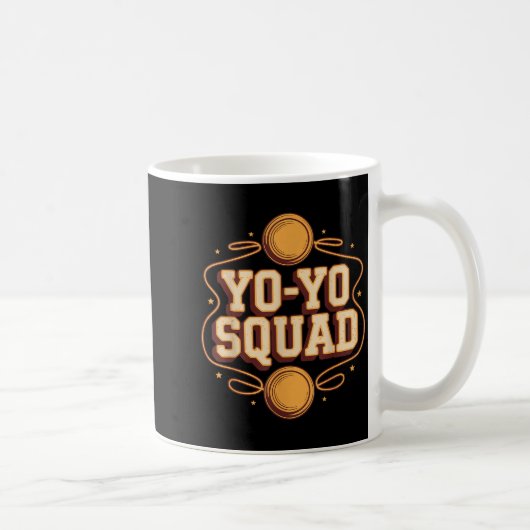 Team Yoyo Player Squad Yo-yo Koffiemok (Rechts)