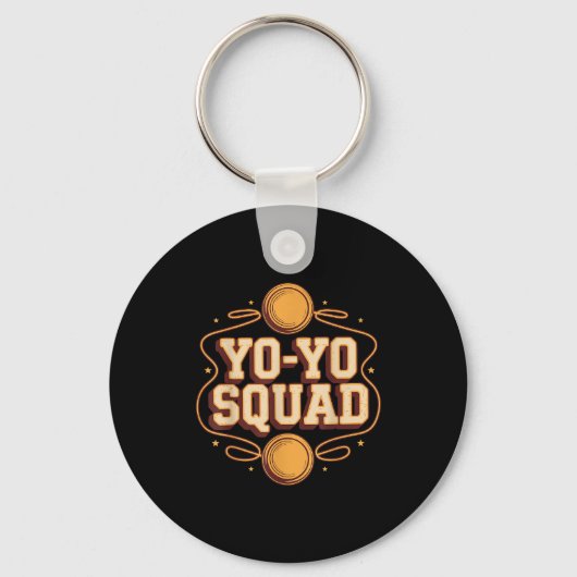 Team Yoyo Player Squad Yo-yo Sleutelhanger (Voorkant)